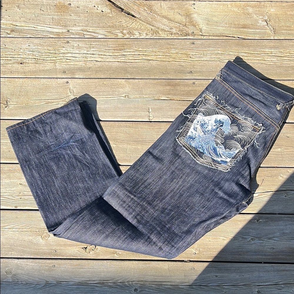 Red Monkey Company Martin Kshohoh “Great Wave” Jeans